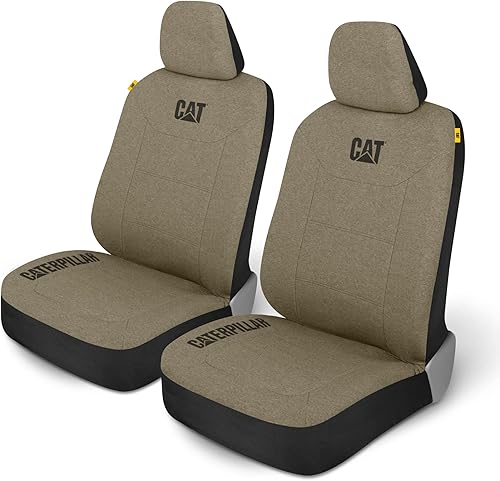 Miniatura 9 de Cat CozyBlend - Fundas de asiento de automóvil, color carbón jaspeado, fundas de asiento de tela de jersey de alta calidad para autos, camiones,
