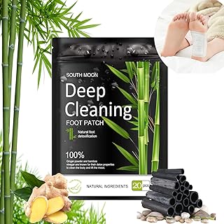 20PCS Deep Cleansing Foot Pads, Foot Care Patches, All-Natural Bamboo Foot Pads/Foot Patches, Improve Sleep And Relieve Stress, Dehumidification and Body Cleansing