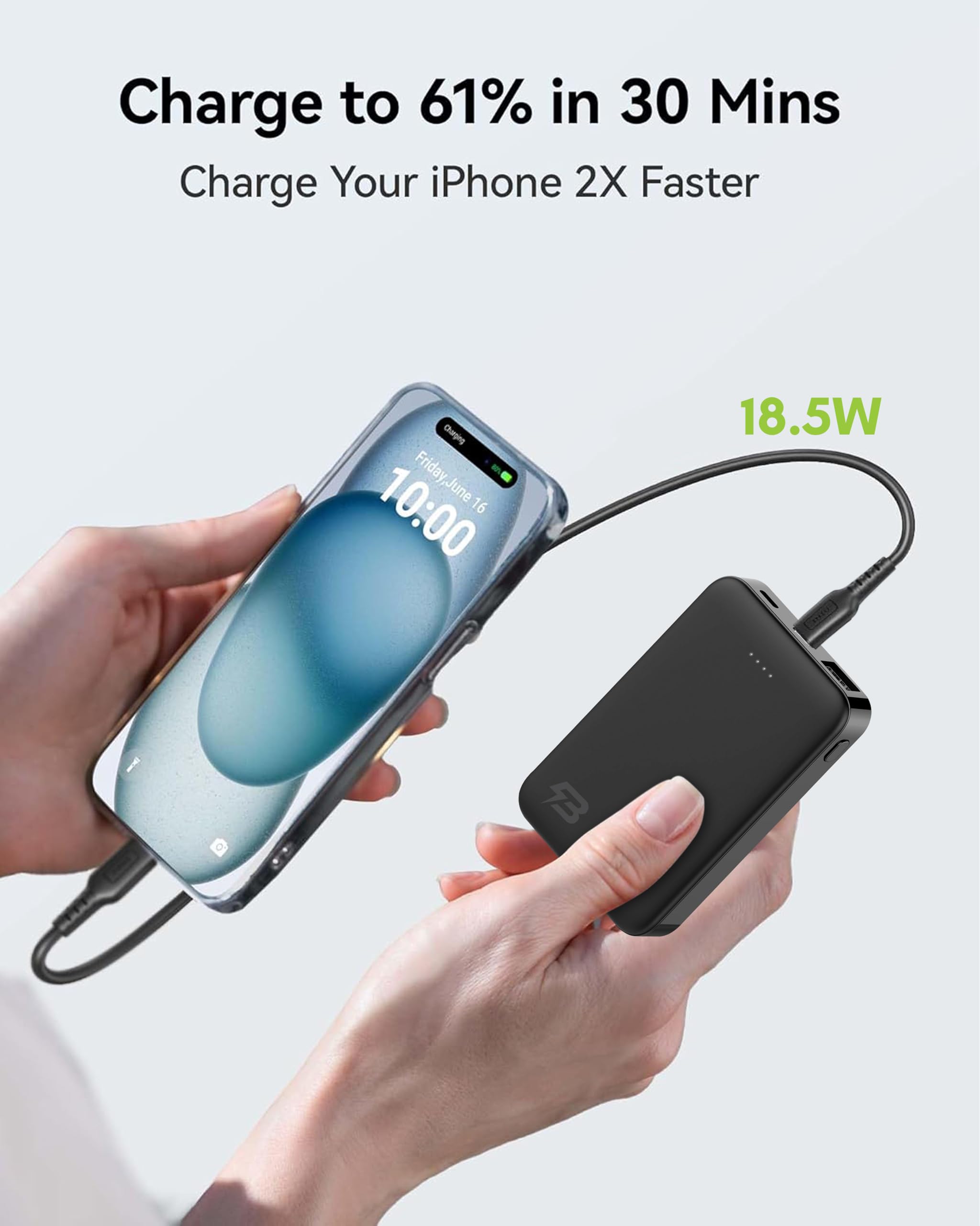 Amazon.com: Boostrcharge Mini 5000mAh 5V 2A Ultra-Compact