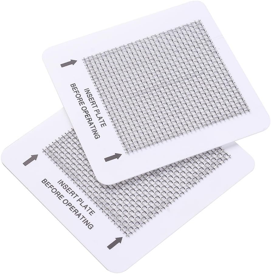 KingPavonini 2 Pack Ceramic Ozone Plates for Popular Home Air Purifiers 4.5" x 4.5" Air Fresh Replacement Parts