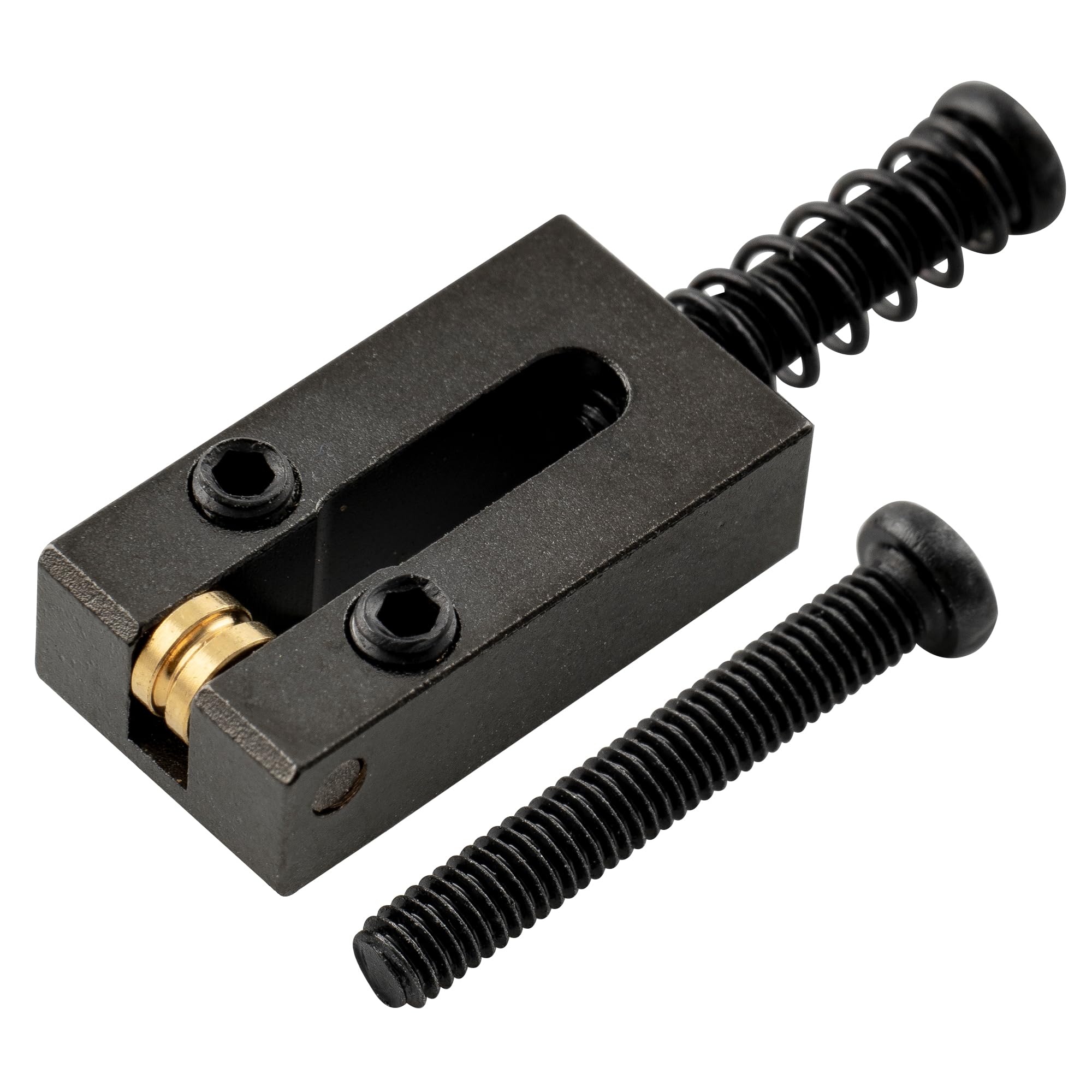 Musiclily Lot De 6 Pontets Chevalet Tremolo 10,5 Mm – Compatible Fender Stratocaster Telecaster, Noir, Guitare Électrique