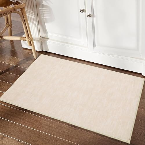 Miniatura 166 de Alfombra lavable contemporánea de 5 x 7 pies, alfombra de área grande para dormitorio, alfombra moderna, antideslizante, resistente a las manchas