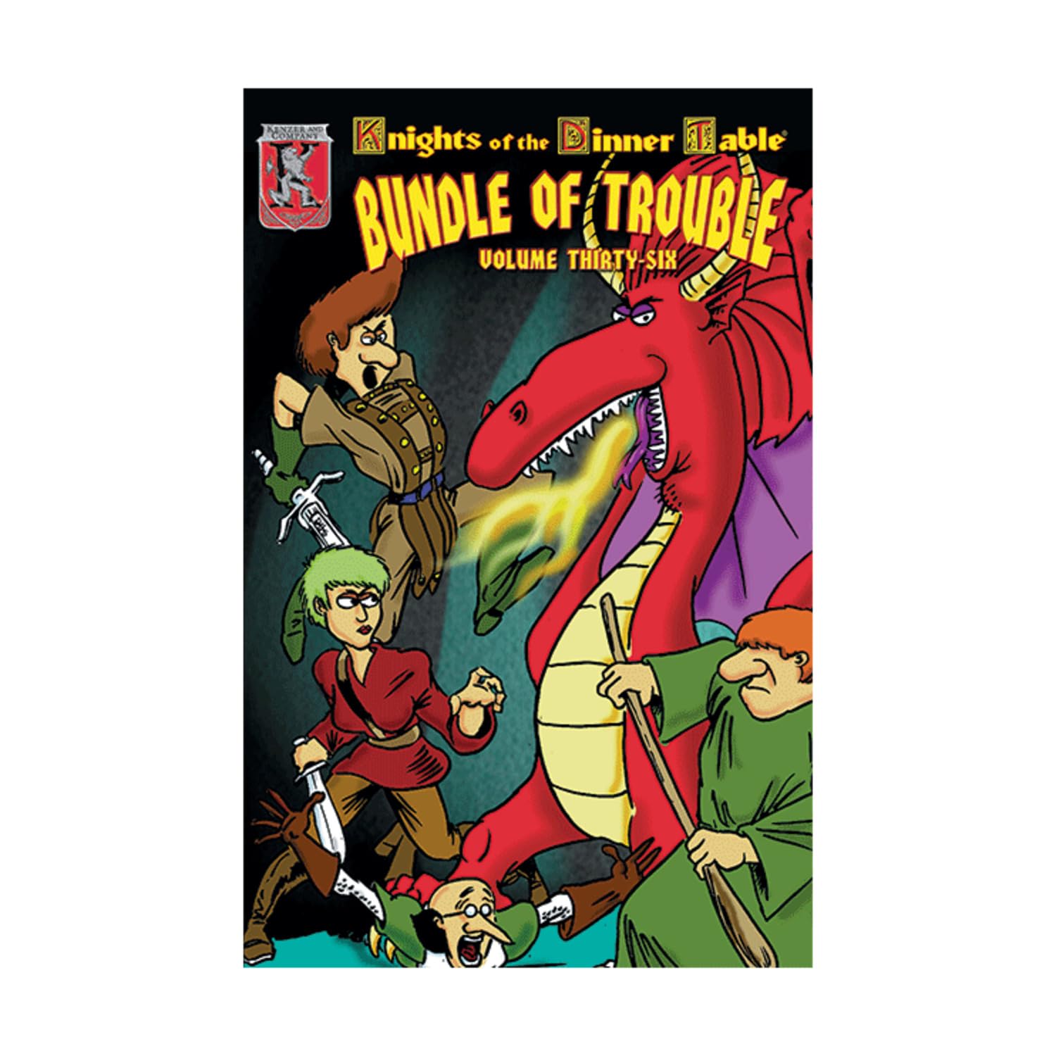Knights of the Dinner Table: Bundle of Trouble, Vol. 36