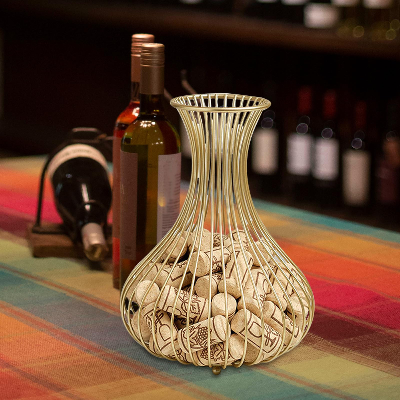 Amazon.co.jp: DOITOOL ワインコルク 収納 バスケット ワイン