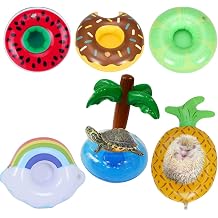 6Pcs Lizard Bath Float Bathtub Toys - Small Animal Toy Inflatable Float for Hedgehog Lizard Ferret Tortoise Small Pets Accessories Photo Shoot Toy Pet Supplies