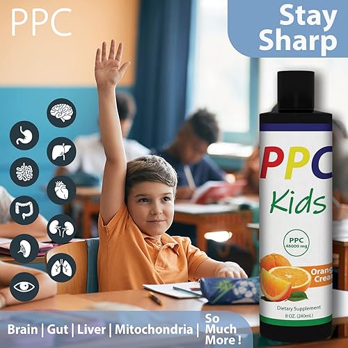 Miniatura 5 de Nutrasal PhosChol PPC - Suplemento de colina de polienil fosfatidilcolina para niños, 1000 mg líquido, 8 onzas