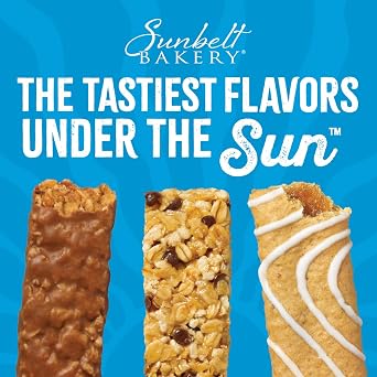 Sunbelt Bakery Chewy Chocolate Chip Granola Bars, 1.1 oz Bars, 15 Count