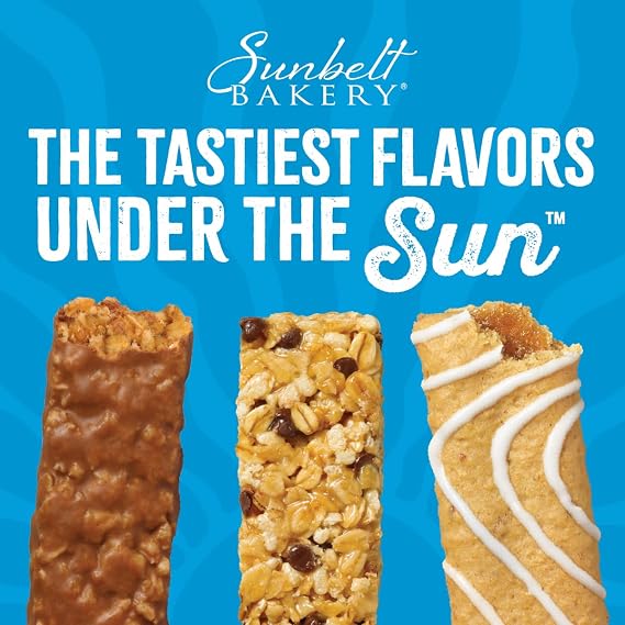 Sunbelt Bakery Chewy Chocolate Chip Granola Bars, 1.1 oz Bars, 15 Count