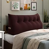 Vista 13 de Almohada de cuña acolchada de 14 libras para cabecero posicionador corporal soporte para la espalda almohada triangular para cabecero para dormir