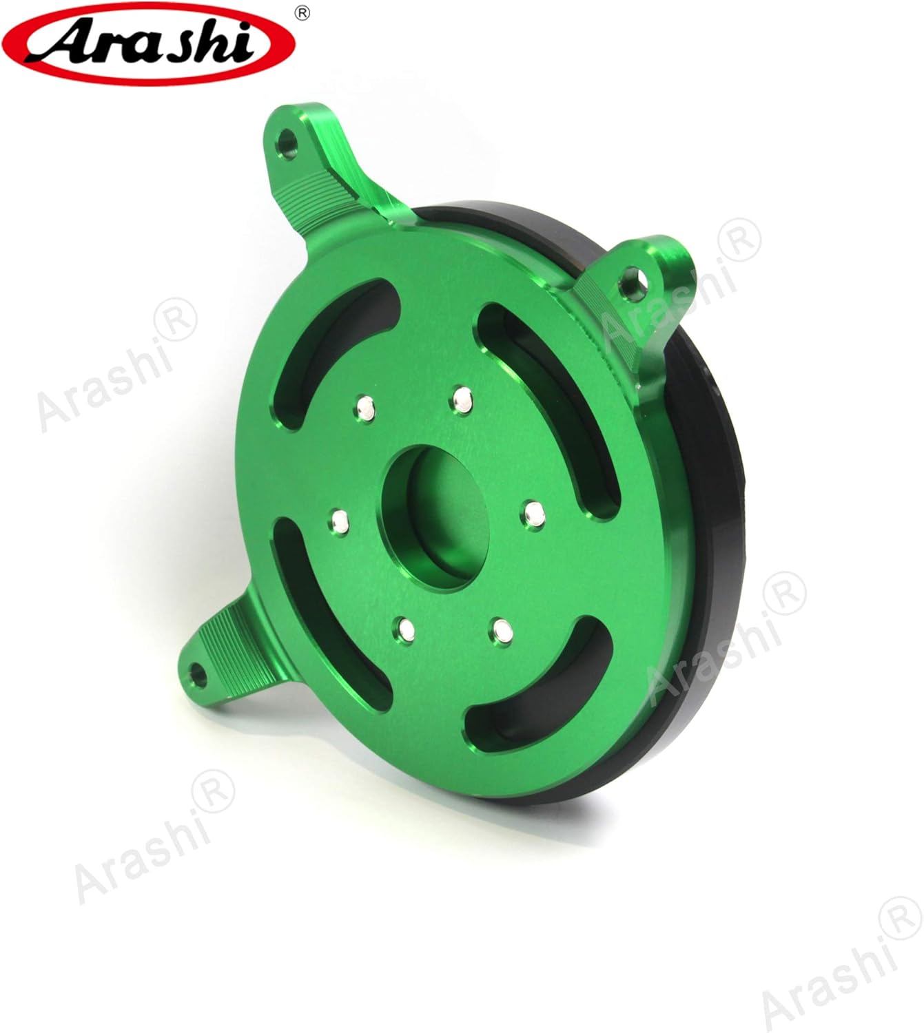 Arashi Engine Guard Cover Protector for Kawasaki Ninja 250 300, Z250 Z300 2013-2016 Motorcycle Accessories Green