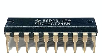 SN74HCT245N SN74HCT245 74HCT245 Octal Bus Transceivers with 3-State Outputs Breadboard-Friendly IC DIP-20 Pack of 5