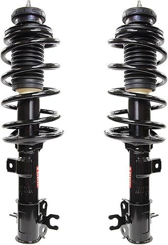 Monroe - Juego de 2 puntales delanteros y muelles helicoidales para Chevy Aveo Pontiac Wave