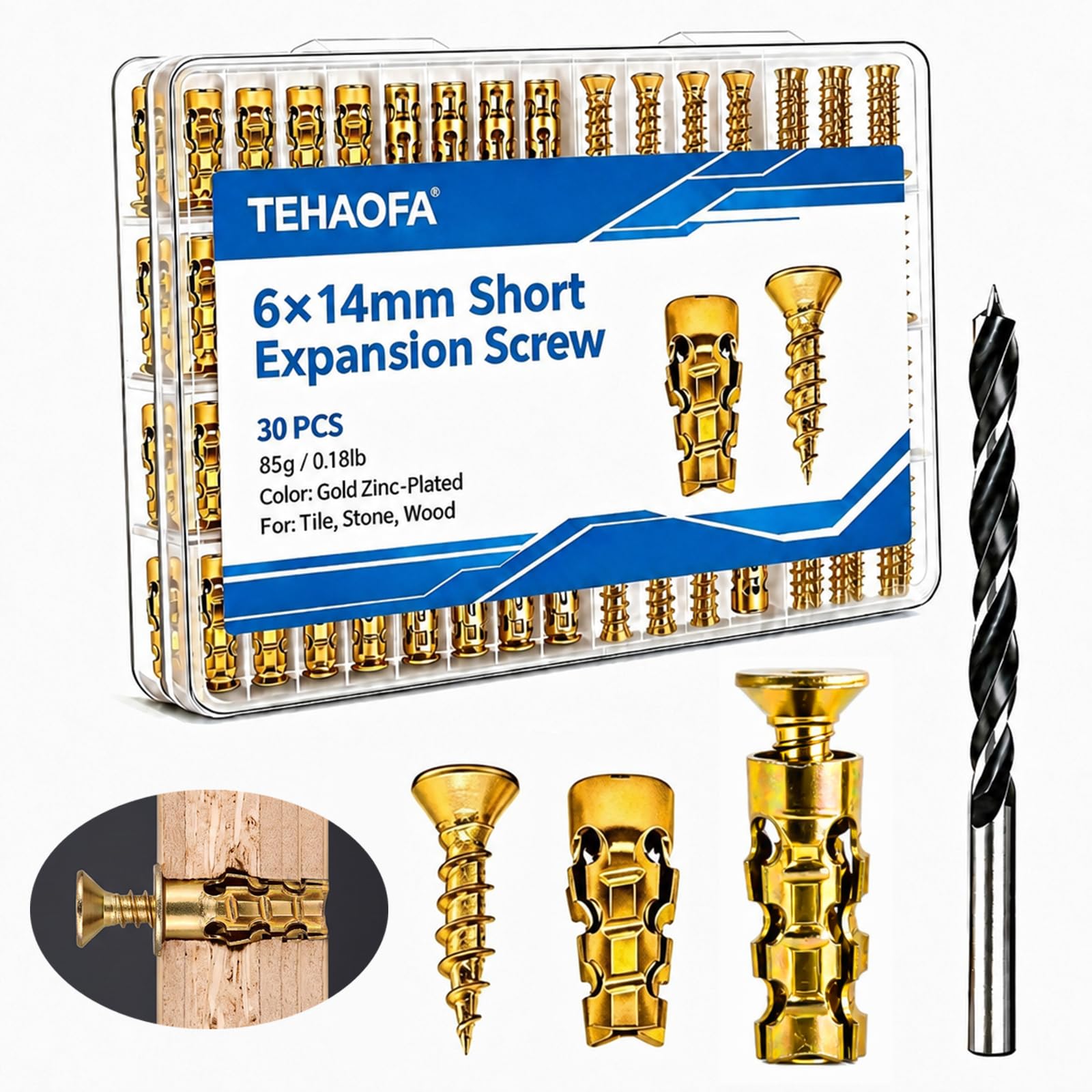 Hinge Repair Screws - Fix Stripped Holes -9