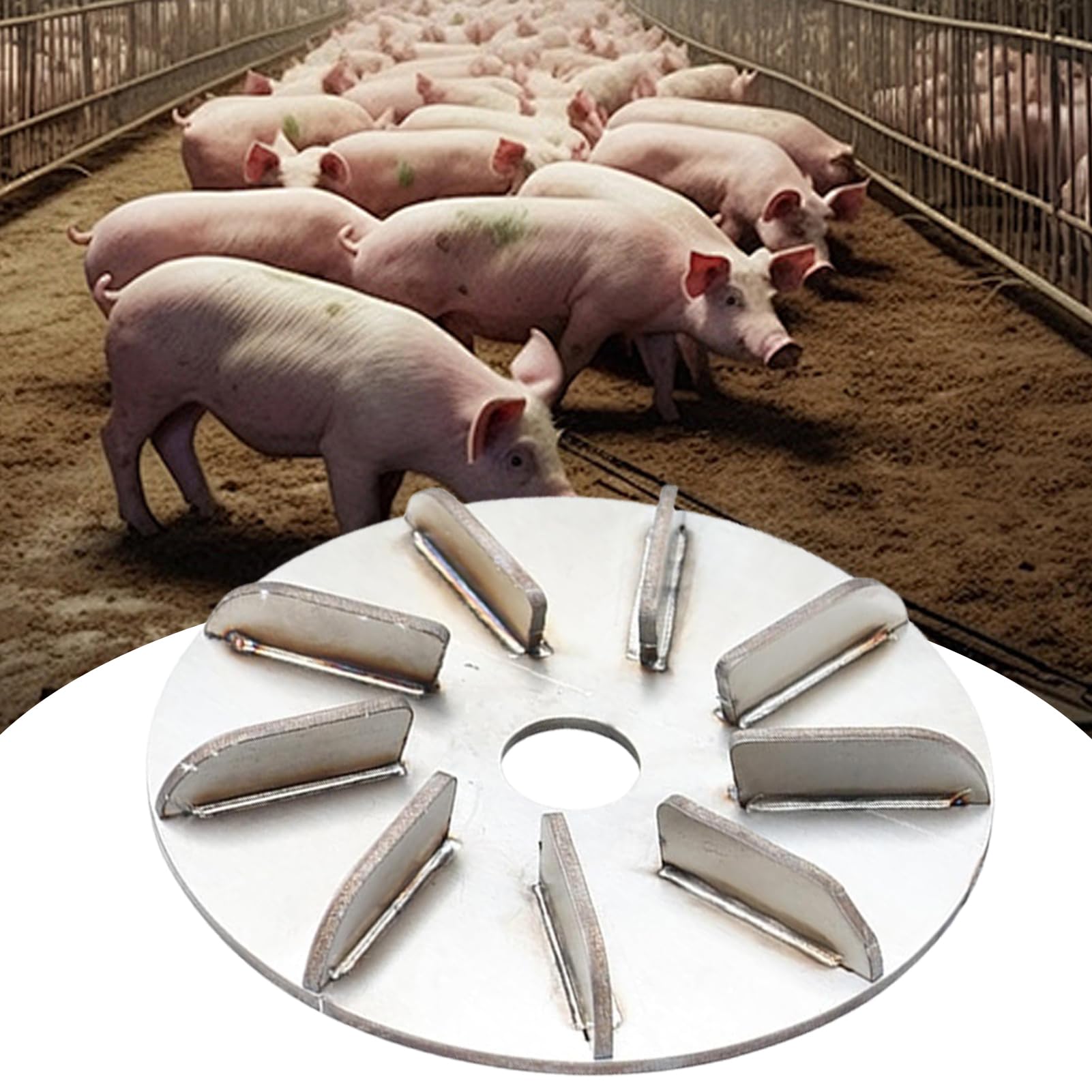 Labor-Saving Pig Hair Remover | 9 Gears Stainless Steel Pigs Hairr Scraper | Multi Gear High Efficient Grooming Tool for Livestock Roosters Slaughter Factory Hen Cows Sheep