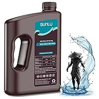 Vista 46 de SUNLU 1000G de resina tipo ABS para impresora 3D, fotopolímero de curado UV de 405 nm de rápido secado para impresoras 3D LCD/DLP/SLA de 2K 4K 6K
