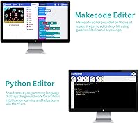 Vista 3 de ELECFREAKS Microbit Starter Kit 24 accesorios Micro:bit Basic Coding Electronics Kit Kit de aprendizaje Microbit Makecode con manual de orientación