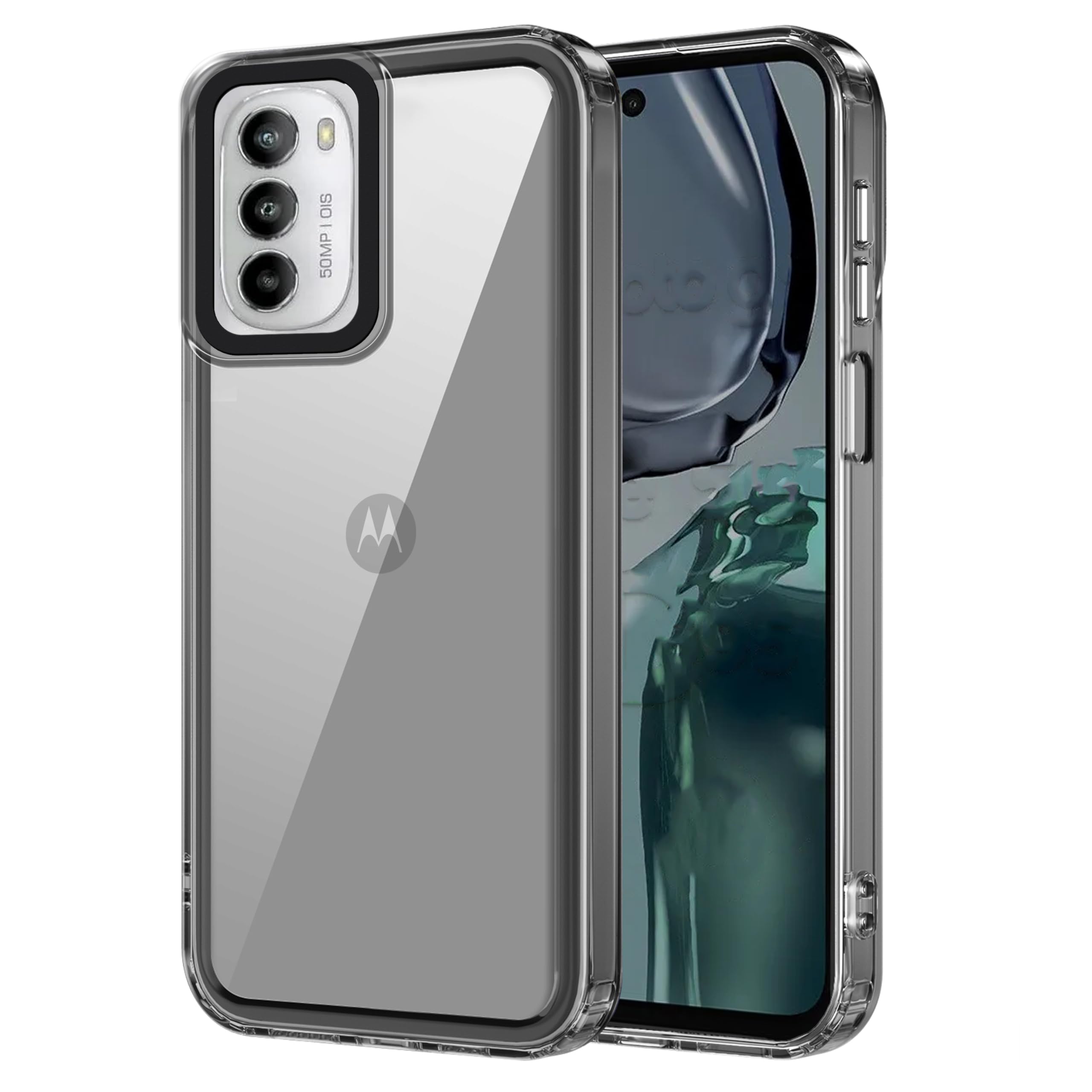 Amazon Basics Back Case Cover for Motorola Moto G82 5G (TPU + PC_Black) (B0CTHC4PHB) Amazon Price History, Amazon Price Tracker