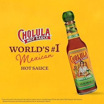 Cholula Sauce Hot Chili Lime, 5 Oz