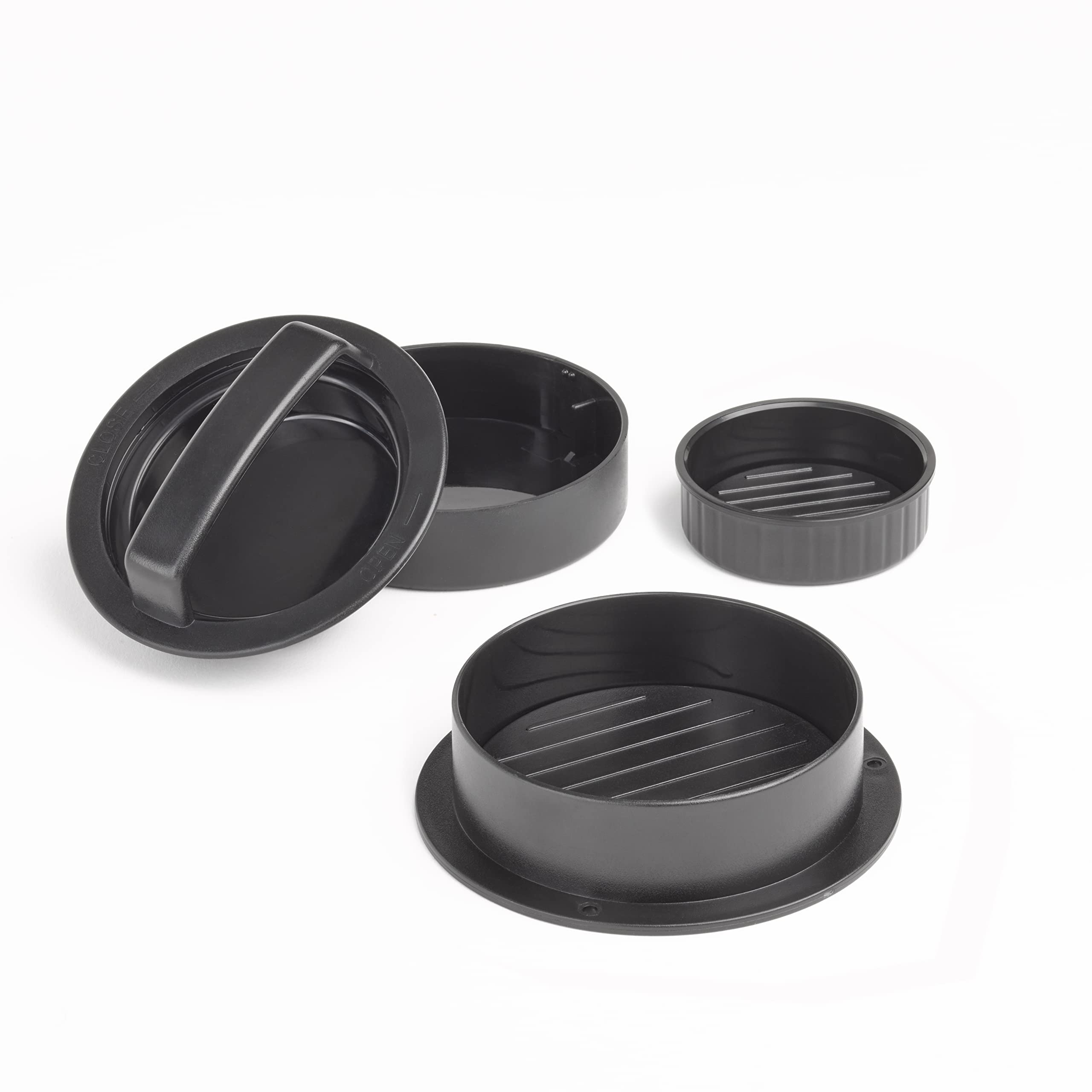 CASO FW 2500 – Hachoir à viande électrique professionnel, 2 500 W, fonction marche avant et arrière, 2,5kg/min, accessoire à saucisses, 3 grilles en inox (3, 5 et 8 mm), corps en aluminium, argent