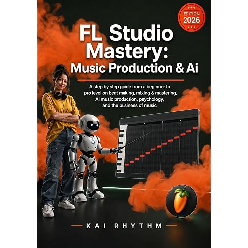 Fl Studio Mastery: Music Production & Ai: A step-by-step guide from beginner to pro level on beat making, mixing & mastering, Ai music production, psychology and the business of music production