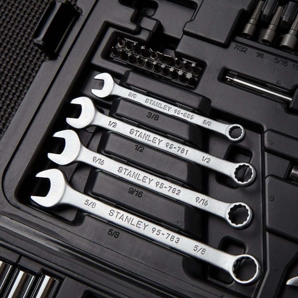 STANLEY Drive Socket Set for Mechanics, 145-Piece (STMT71653)