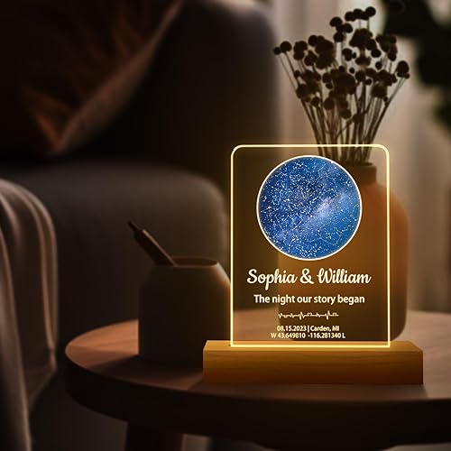 Miniatura 19 de Placa de canción con imagen – Marco de fotos personalizado – Placa de Spotify, canción acrílica personalizada con foto y texto, placa de canción