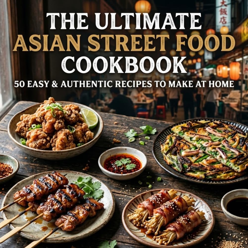 The Ultimate Asian Street Food Cookbook: 50 Easy & Authentic Recipes to Make at Home