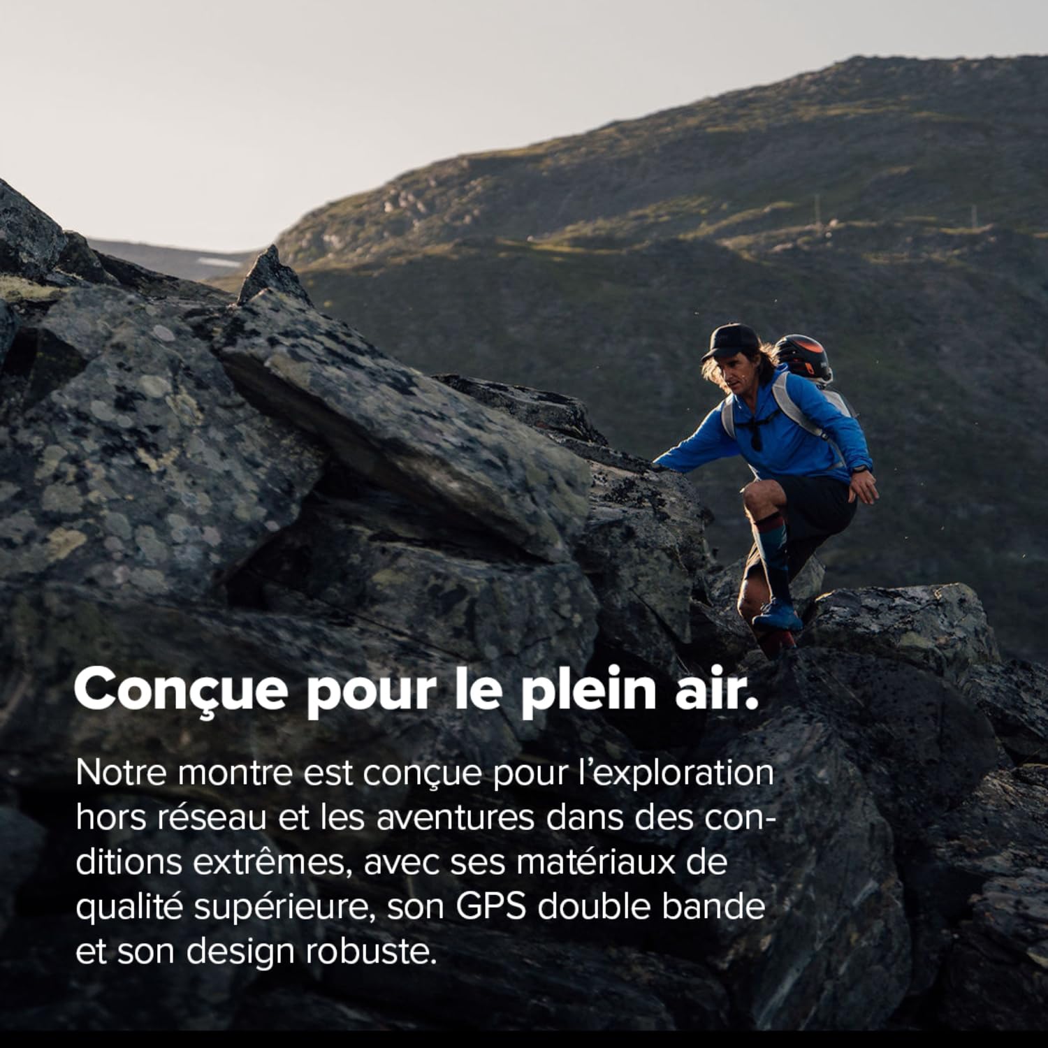 SUUNTO Vertical 2 Montre GPS Sport, Écran Tactile AMOLED Lumineux avec Design Robust, Lampe LED Intégrée, Autonomie 20 Jours, Cartes Hors-Ligne, Navigation Fiable, 115+ Modes de Sport