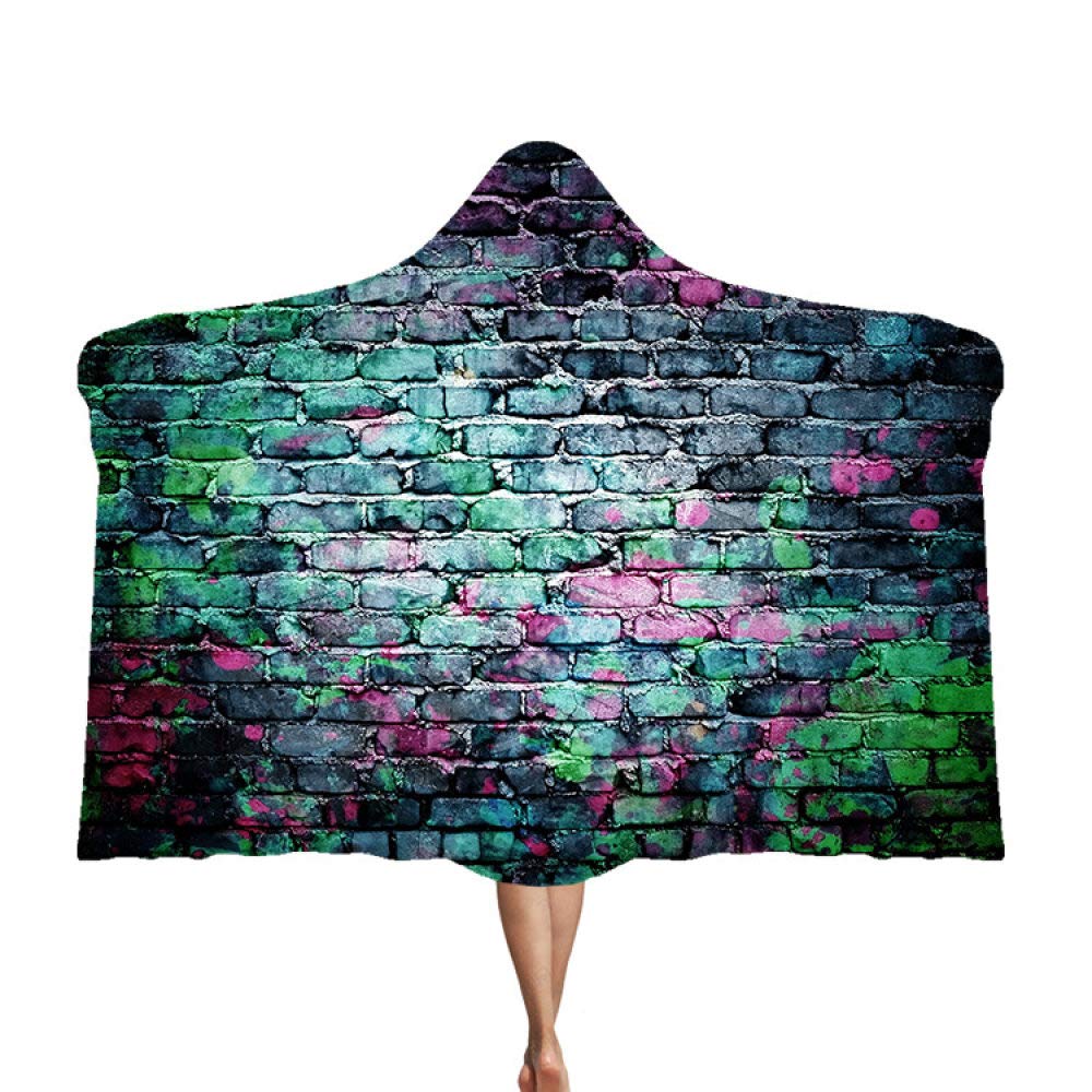 Couverture bureau pause déjeuner hooded blanket sherpa épaisse et douce pour hiver
