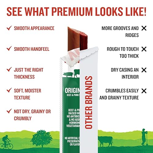 Miniatura 41 de Vermont SMOKE & CURE - Palitos de aperitivos - Tocino sin curar - Cerdo - Ahumado de nogal - Proteína de carne saludable - Palitos de carne seca