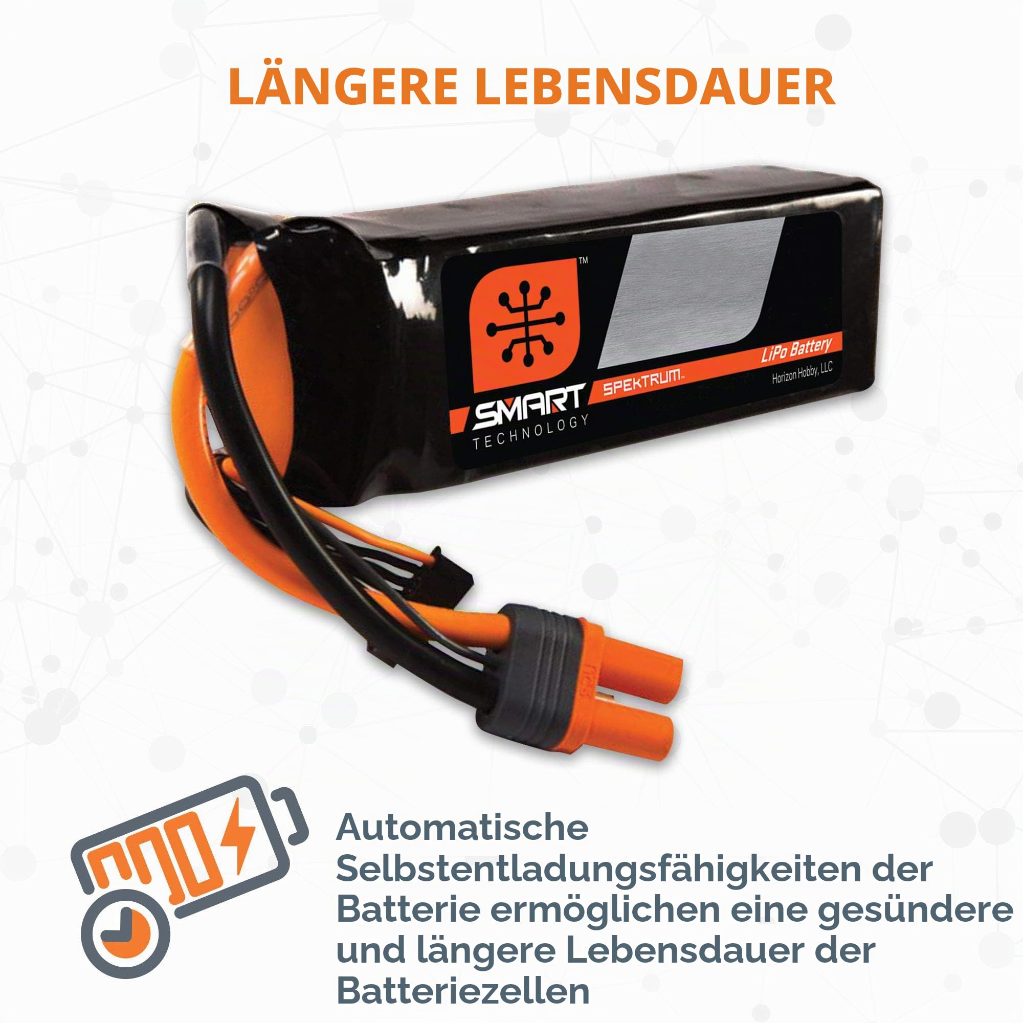 14,8 V 2200 mAh 4S 30C Smart LiPo-Akku: IC3