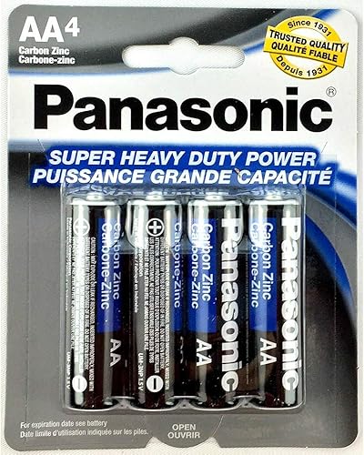 Miniatura 2 de Panasonic 20pc pilas AA Super Heavy Duty Power Carbon Zinc Doble A batería 1.5v