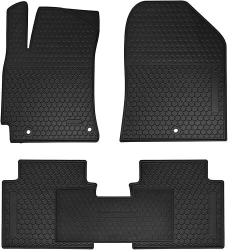 Megiteller Alfombrillas de coche personalizadas para Hyundai Elantra 2023 2022 2021 2020 2019 2018 2017 inodoro, lavable, resistente de goma (todo