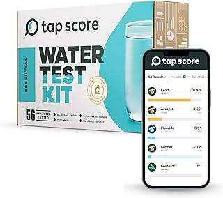Essential Home Water Test Kit for Drinking Water | Tests for 50+ Parameters Like Lead, Bacteria, and Heavy Metals | EPA Certified Well or Tap Water Test