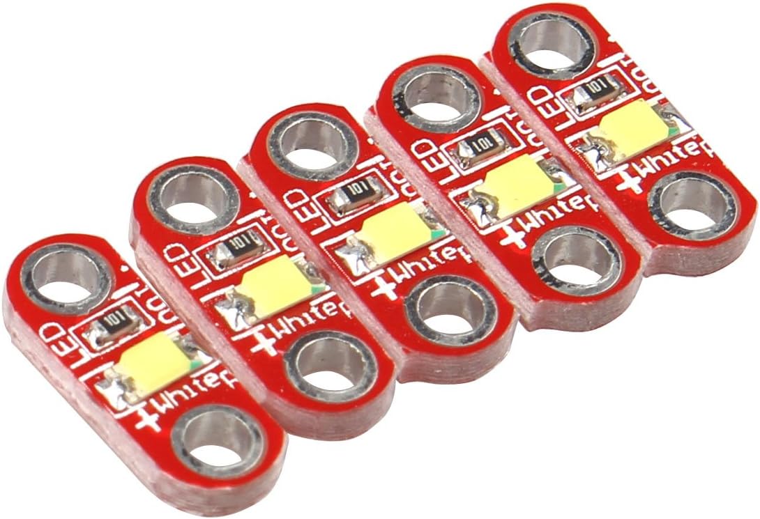 Lilypad LED Module Active Components Diodes Compatible with Arduino Uno DIY (5PCS)