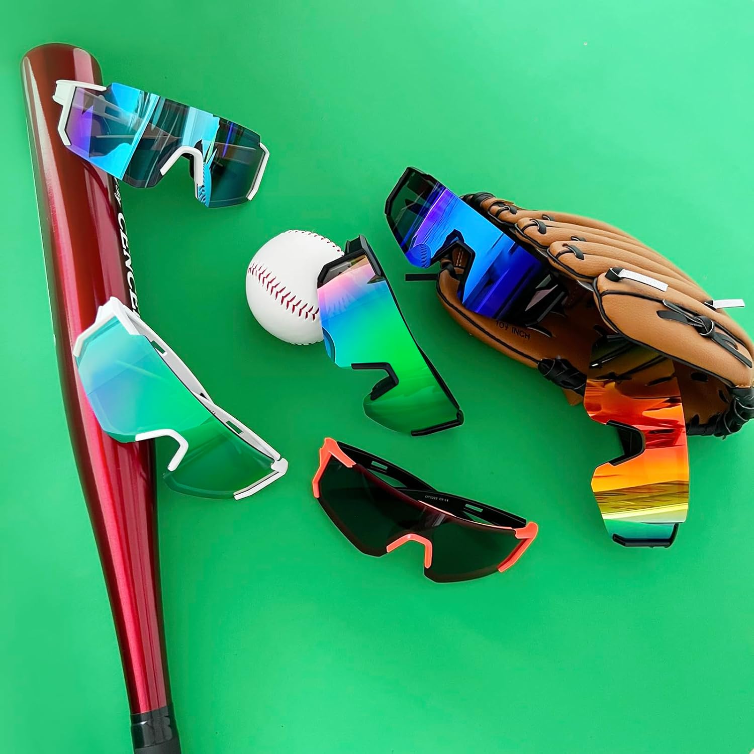 Eyewear Franklin Flip Up Baseball Sunglasses Franklin Sports MLB