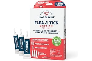 Wondercide Flea & Tick Dog Spot On - Flea Tick Mosquito Repellent...