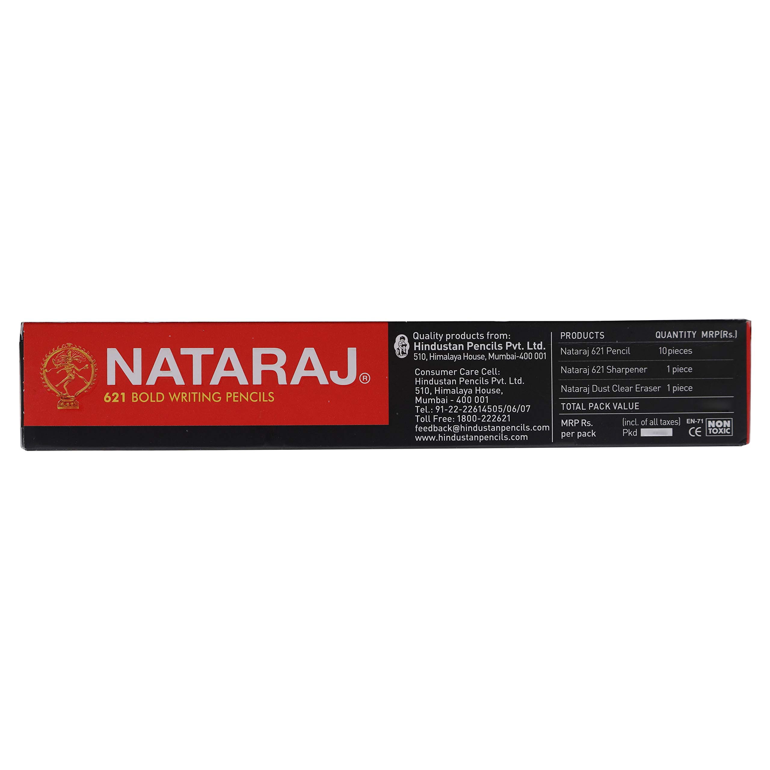 Writing Pencils (Pack Of 10),Black