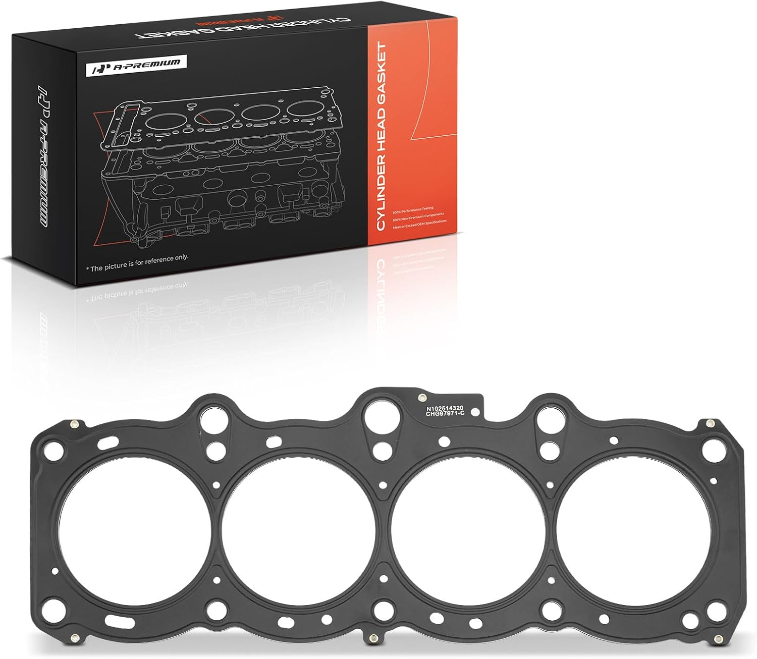 A-Premium L4 2.0L Engine Cylinder Head Gasket Compatible with Toyota RAV4 1997 1998 1999 2000, Non-Asbestos