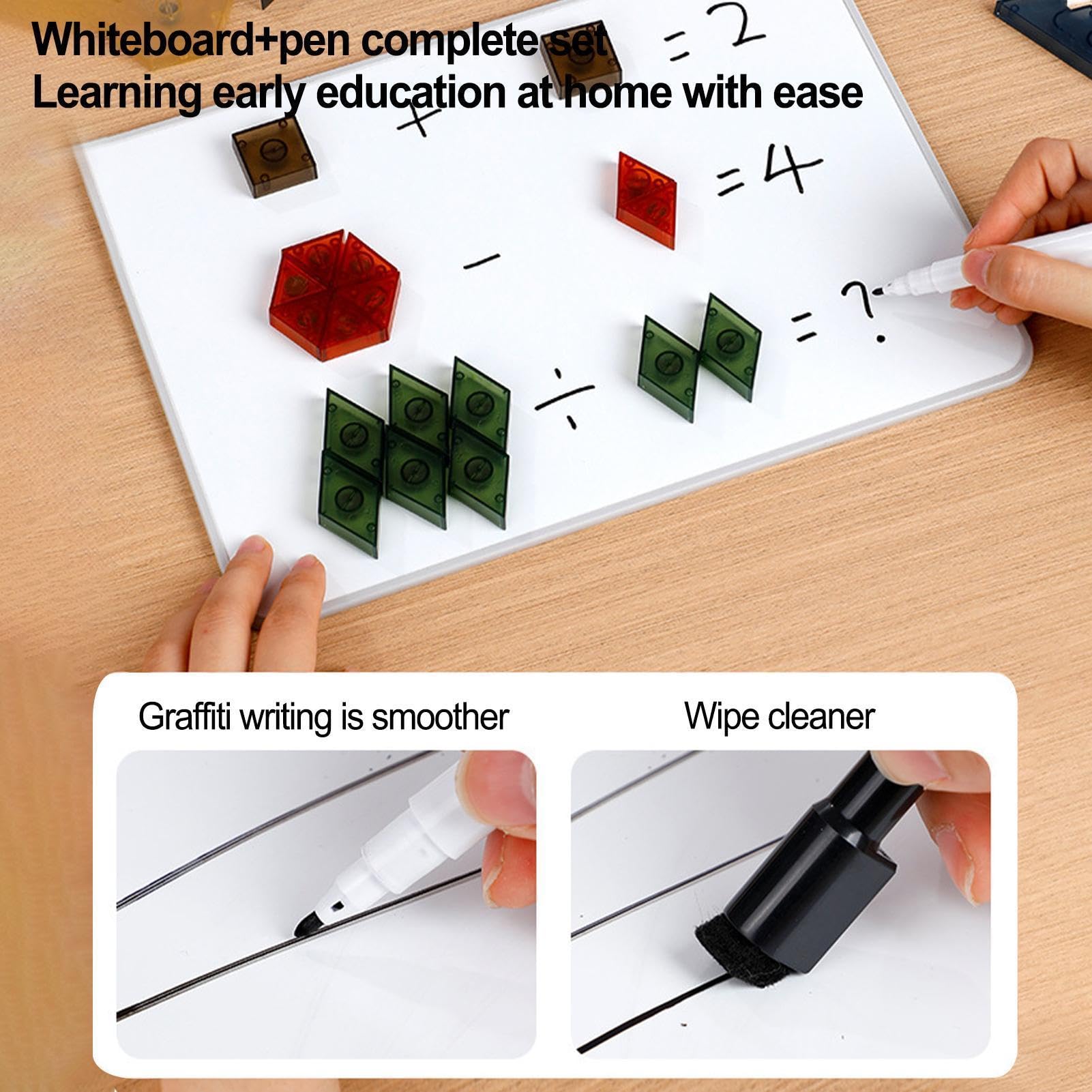 De Bloques Magnéticos: Juego De Rompabezas Geométrico, Material Didáctico | Matemático, Juego De De Patrones Creativos, De Pensamiento Lógico | para Niños,