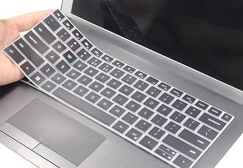 Silicone Keyboard Skin Compatible for Dell Inspiron 14 Plus 7441 7440 DB14250 DB14255 DB04250 DB04255 & 16 Plus 7640, Inspiron 14 5440 5441 5445 7440 7441 7445 Laptop NOT for DA14250 Black