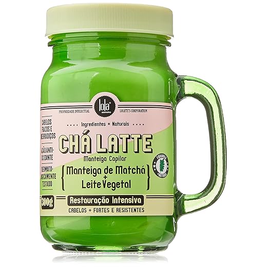 Chá Latte Manteiga Capilar Matchá 300g , Lola Cosmetics