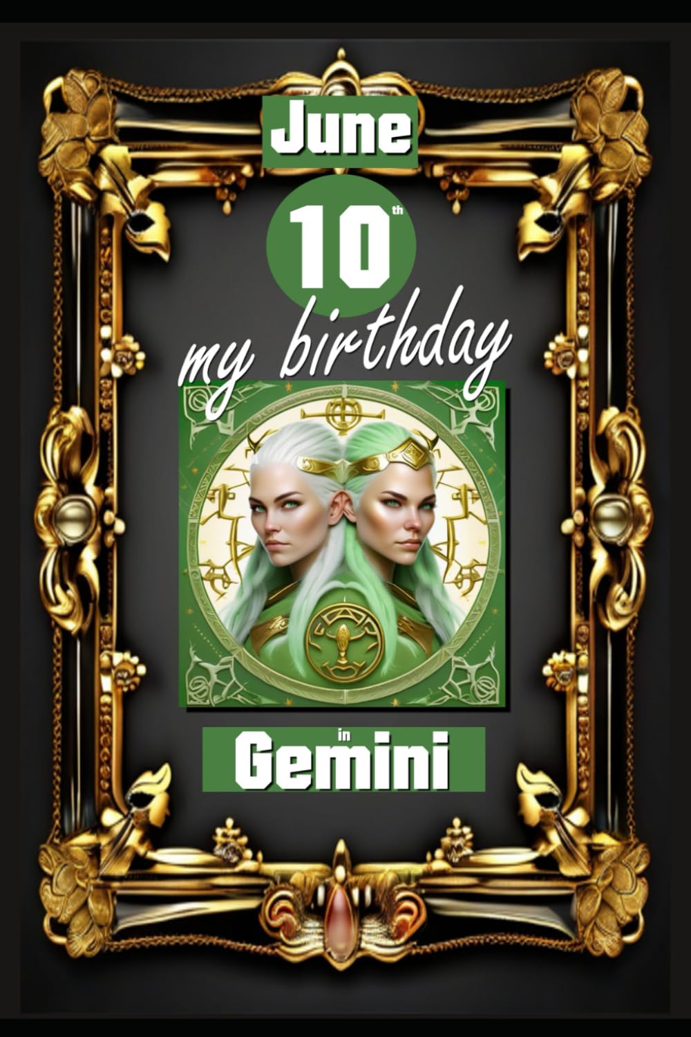 June 10th, my birthday: Born on June 10th, under the sign of Gemini, exploring my attributes and character traits, strengths and weaknesses, alongside ... events. (Birthday books with zodiac signs)