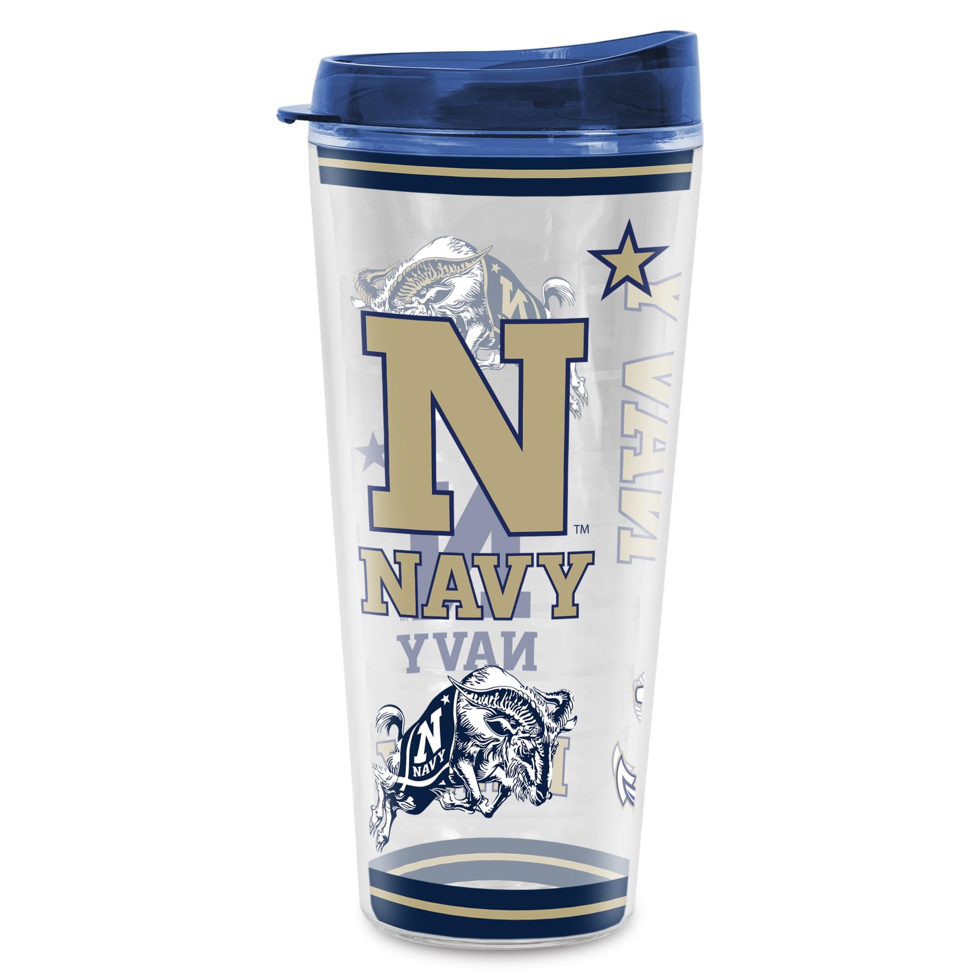 Rico Industries NCAA College Double Wall Mayhem 16oz Or 20oz Tritan Tumbler W Lid