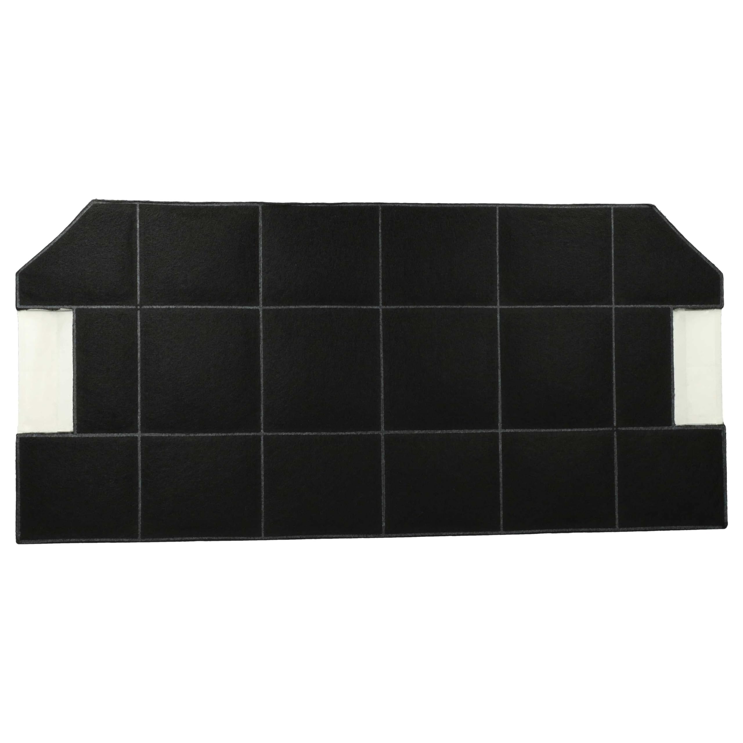 vhbw 4x filtro a carboni attivi sostituisce Bosch DHZ3300 per cappe aspiranti - 49,6 x 23 x 3 cm
