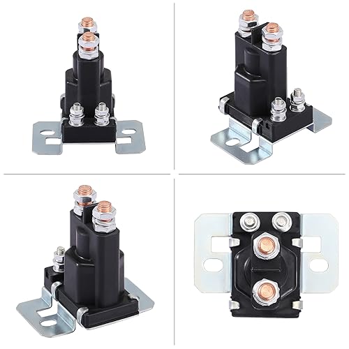 Miniatura 2 de Relé aislante de batería de 80 amperios y 12 V - SPST resistente de 4 pines - Evita la descarga de la batería primaria