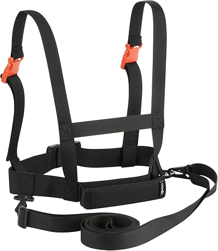 Cosmos Arnés de hombro de esquí para niños, arnés de entrenamiento para patinaje, con correa extraíble y asa de fácil elevación