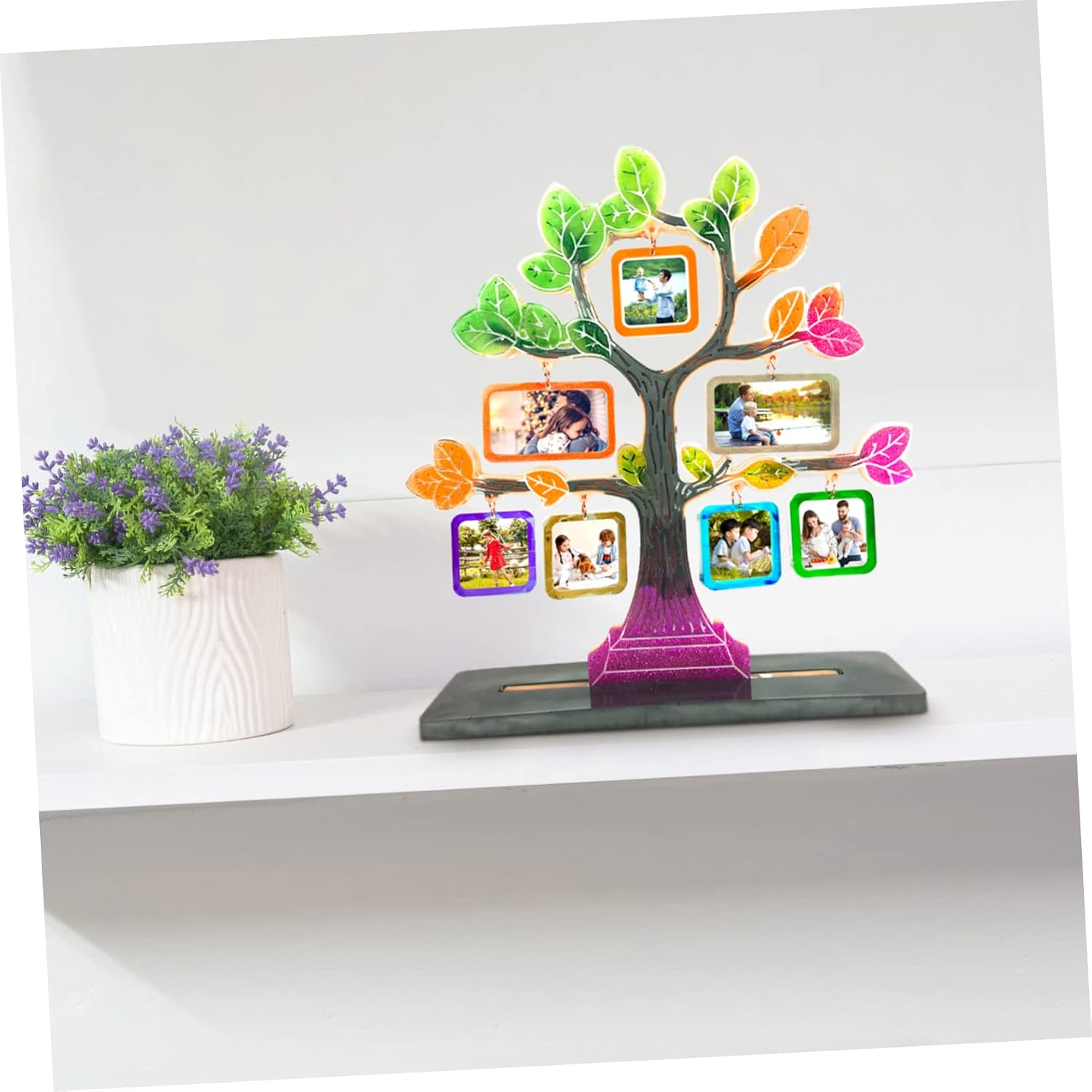 STOBOK 1set Tree-Shaped Epoxy Photo Frame Mold Silicone Craft Molds for Unique Home Decor and Creative Projects and Presents
