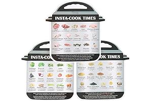 3-Pack Instant Pot Cheat Sheet Magnet for Magnetic Surfaces