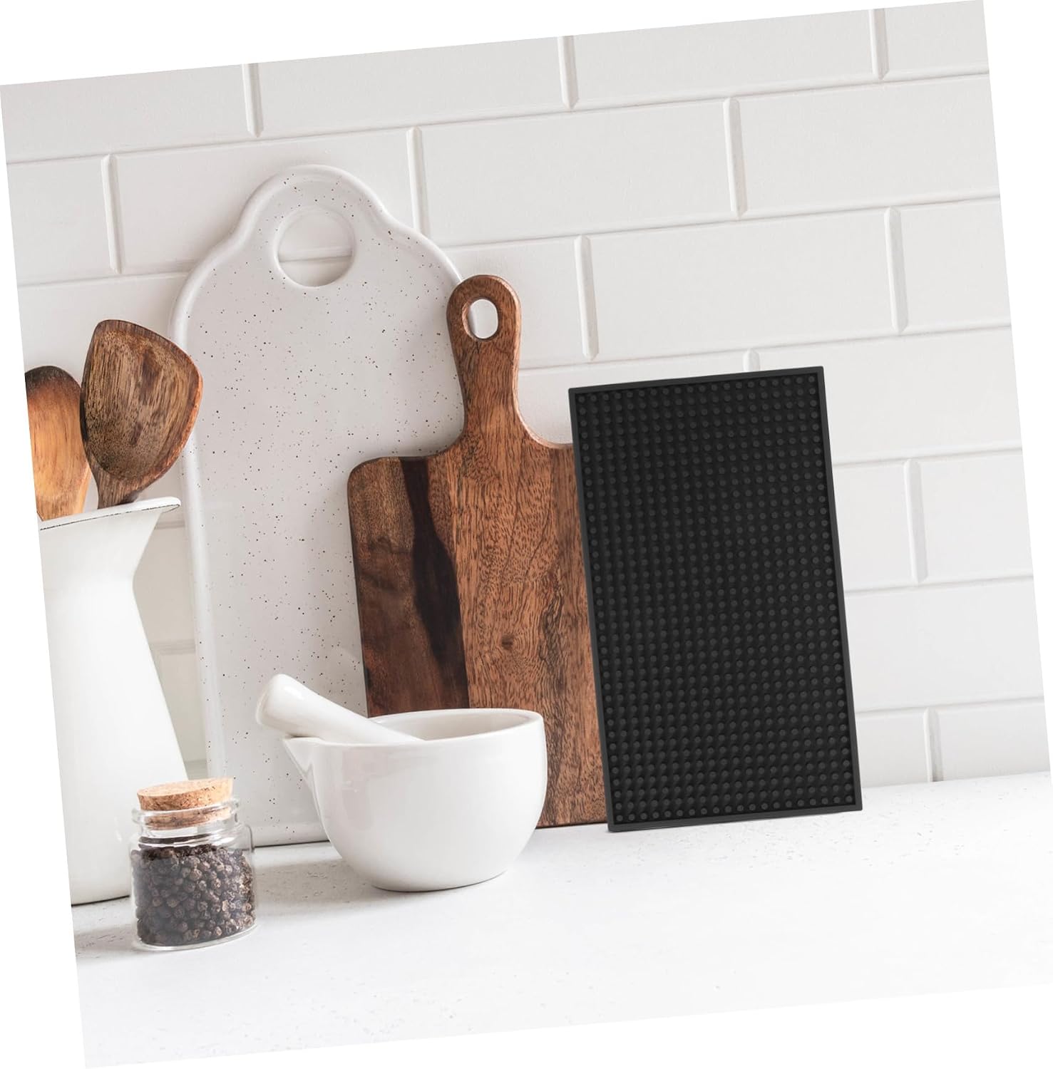 Non-adhesive Anti-slip Cutting Board Mat, Silicone Grip Pad
